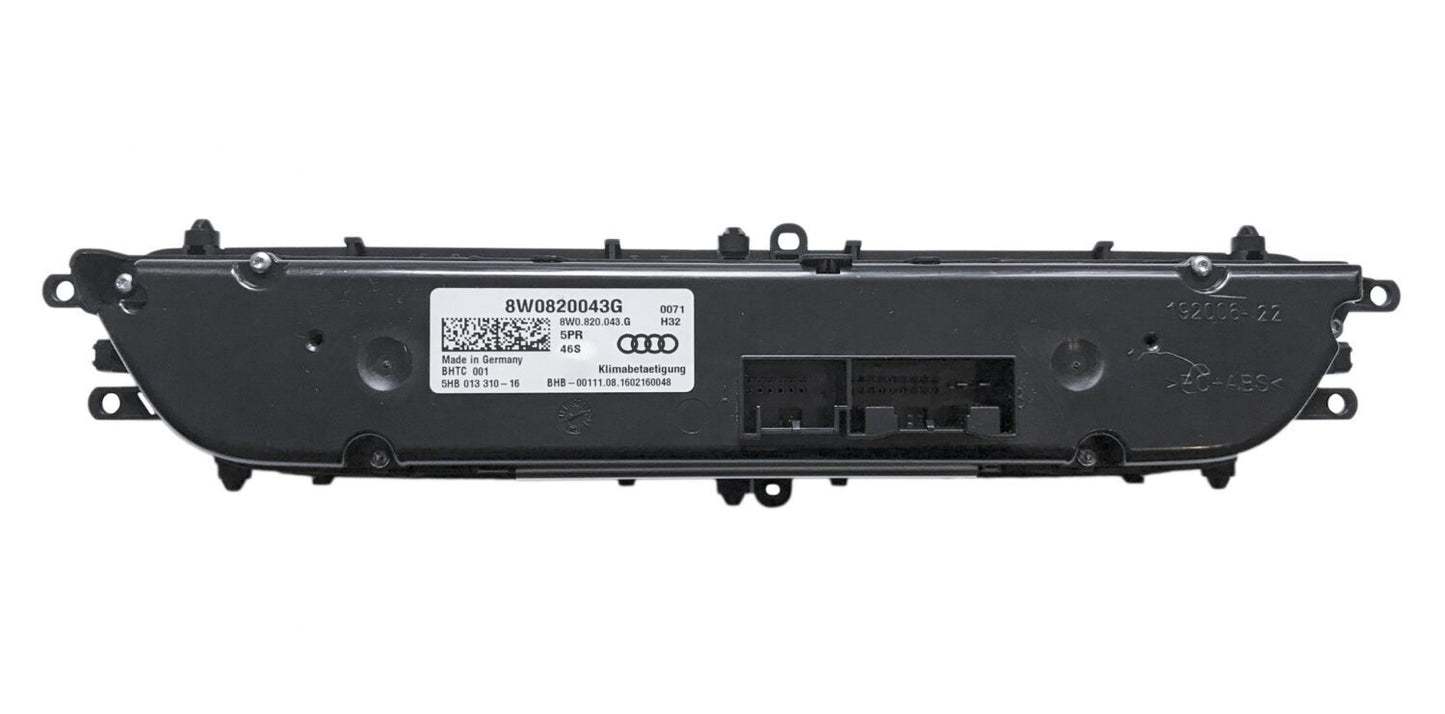 NEW OE AIR CONDITIONING PANEL CLIMATE CLIMATRONIK KLIMA AUDI A4 S4 A5 S5 RS5 Q5 SQ5 8W0820043G
