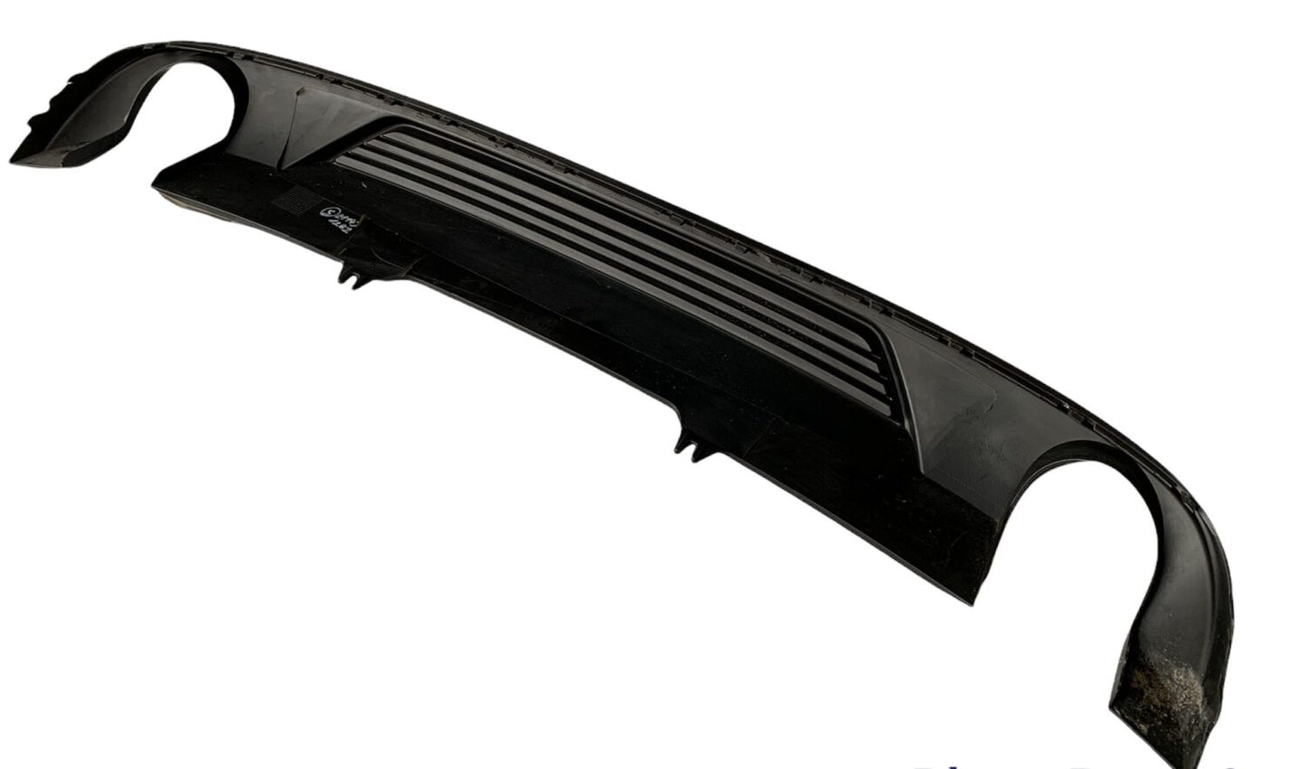 NEW ORIGINAL REAR DIFFUSER MATTE BLACK SPOILER AUDI A4 S4 AVANT QUATTRO 8W 8W0071611B