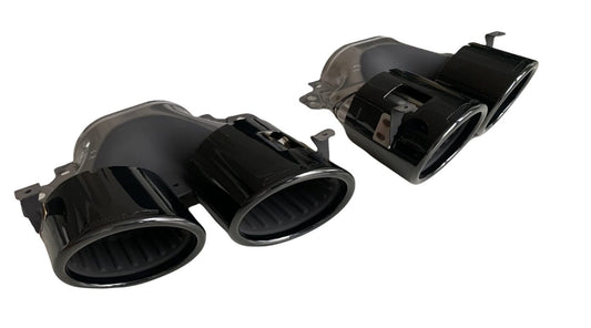 2X EXHAUST TIP MERCEDES A A45S AMG W177 GT53 W290 GLA CLA GLE53 W167 GT 53 A0004901500 A0004901600