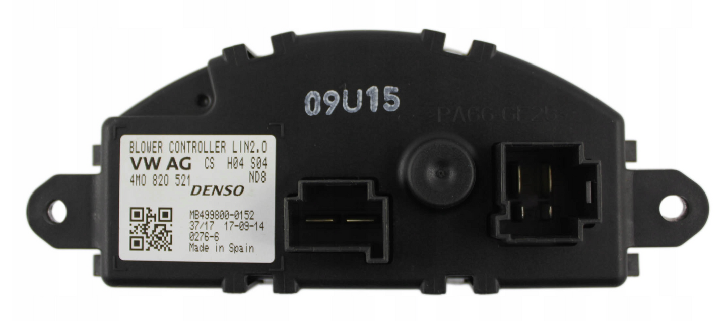 NEW ORIGINAL BLOWER RESISTOR DENSO AUDI A8 Q7 Q8 VW TOUAREG PORSCHE CAYENNE 4M0820521
